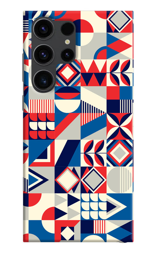 Colorful Pattern Samsung S23 Ultra Hard Case Back Cover by Casekaro