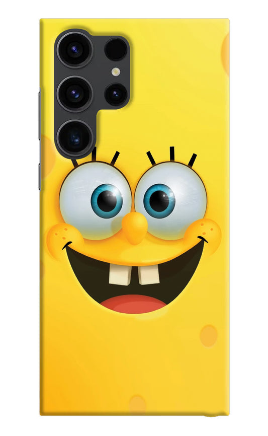Sponge 1 Samsung S23 Ultra Hard Case Back Cover by Casekaro