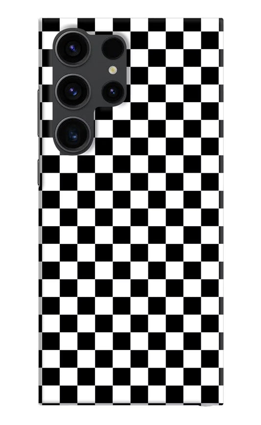 Chess Board Samsung S23 Ultra Hard Case Back Cover by Casekaro