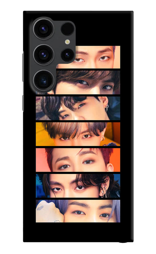 BTS Eyes Samsung S23 Ultra Hard Case Back Cover by Casekaro