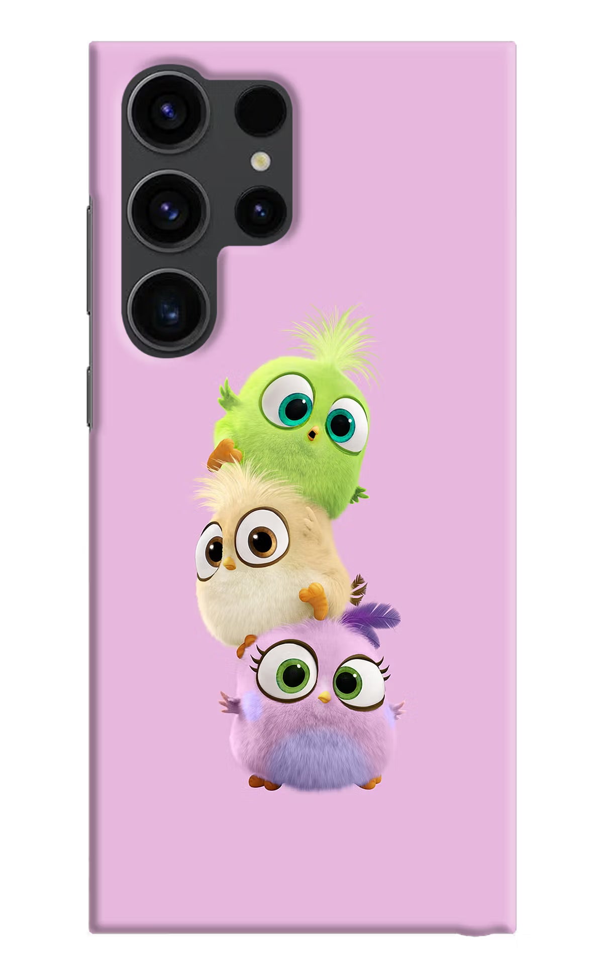 Cute Little Birds Samsung S23 Ultra Hard Case Back Cover by Casekaro