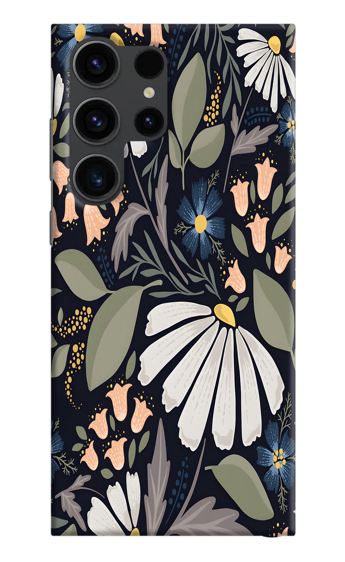 Flowers Art Samsung S23 Ultra Hard Case Back Cover by Casekaro