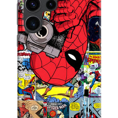 Spider Man Samsung S23 Ultra Hard Case Back Cover by Casekaro