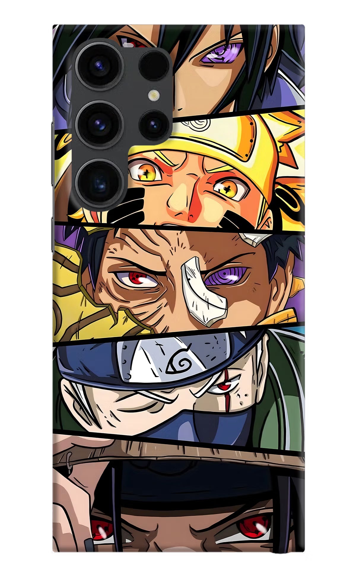Naruto Character Samsung S23 Ultra Hard Case Back Cover by Casekaro