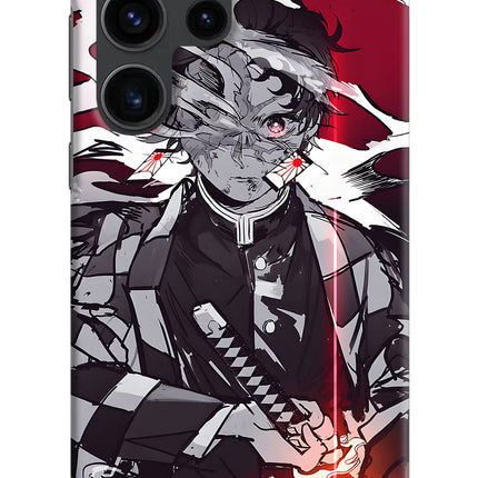 Demon Slayer Samsung S23 Ultra Hard Case Back Cover by Casekaro
