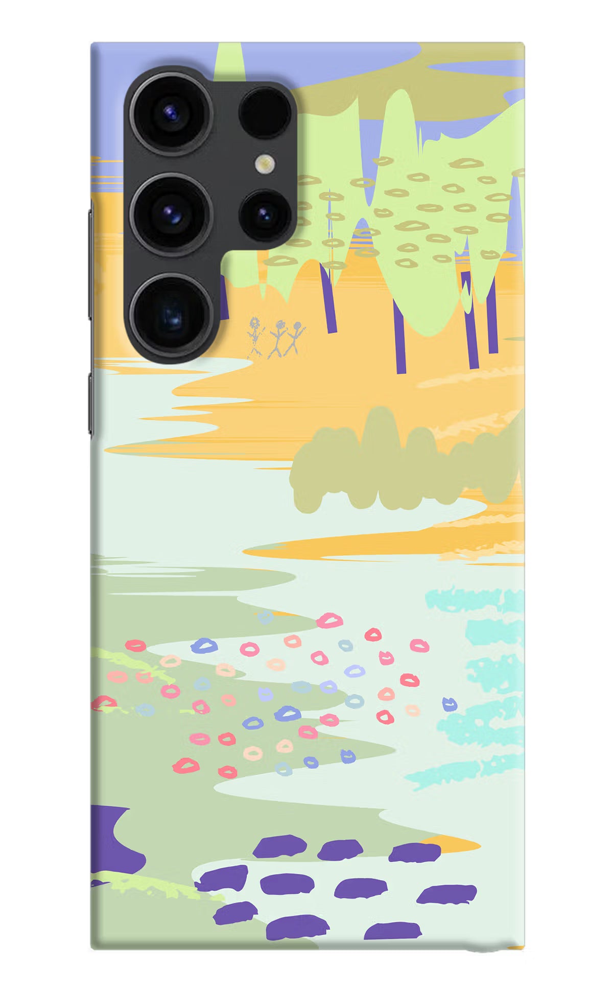 Scenery Samsung S23 Ultra Hard Case Back Cover by Casekaro