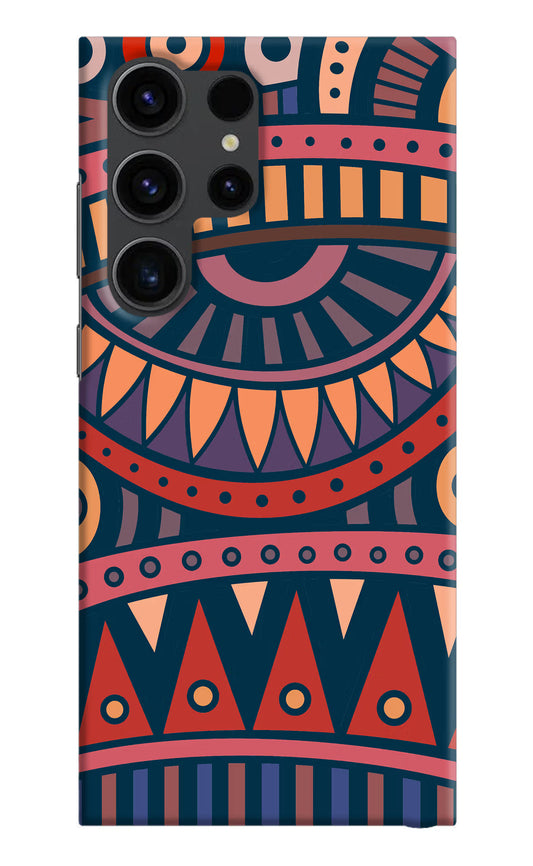 African Culture Design Samsung S23 Ultra Hard Case Back Cover by Casekaro