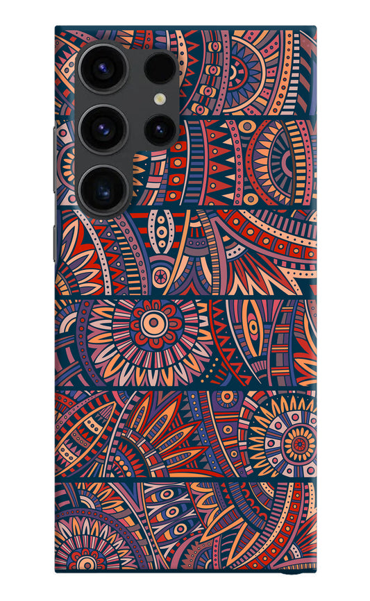 African Culture Design Samsung S23 Ultra Hard Case Back Cover by Casekaro