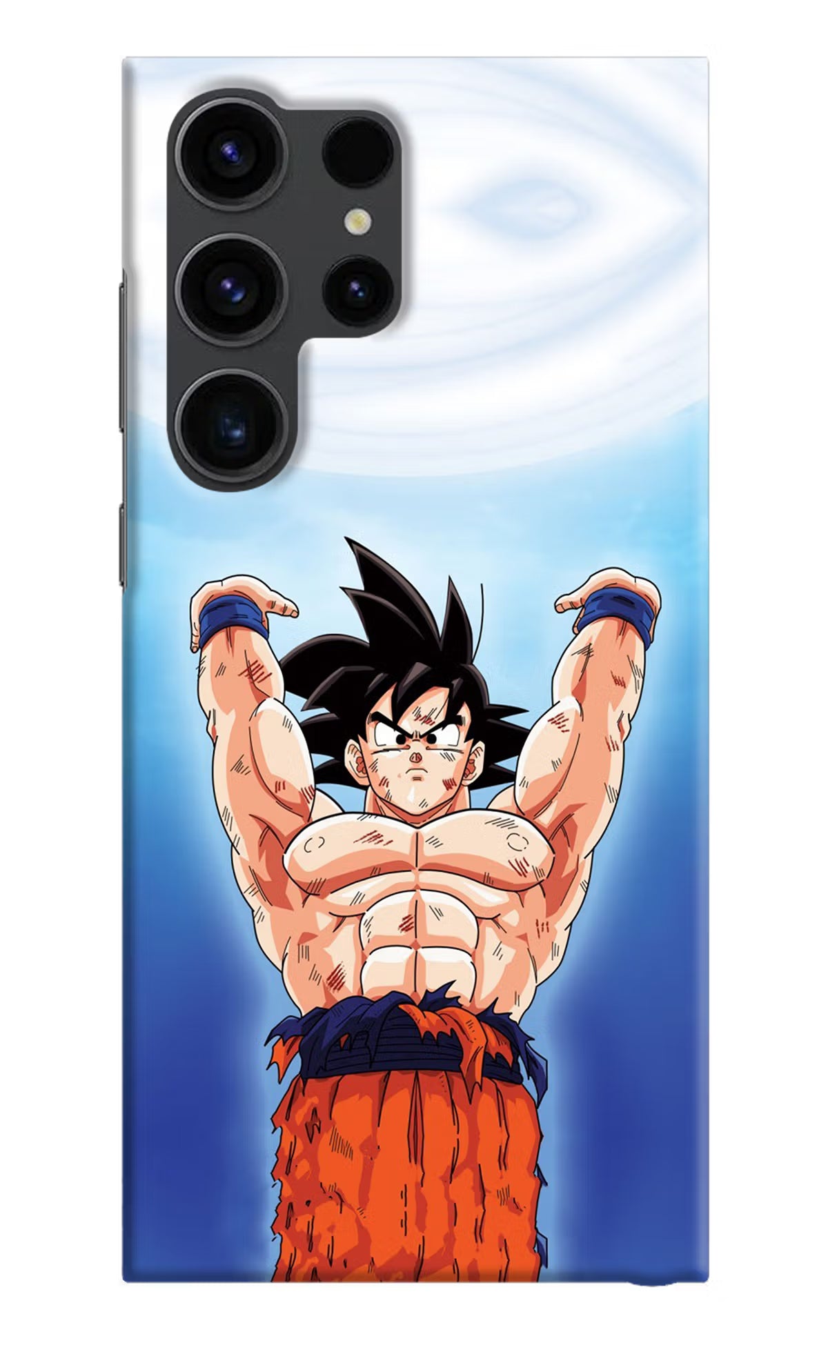 Goku Power Samsung S23 Ultra Hard Case Back Cover by Casekaro
