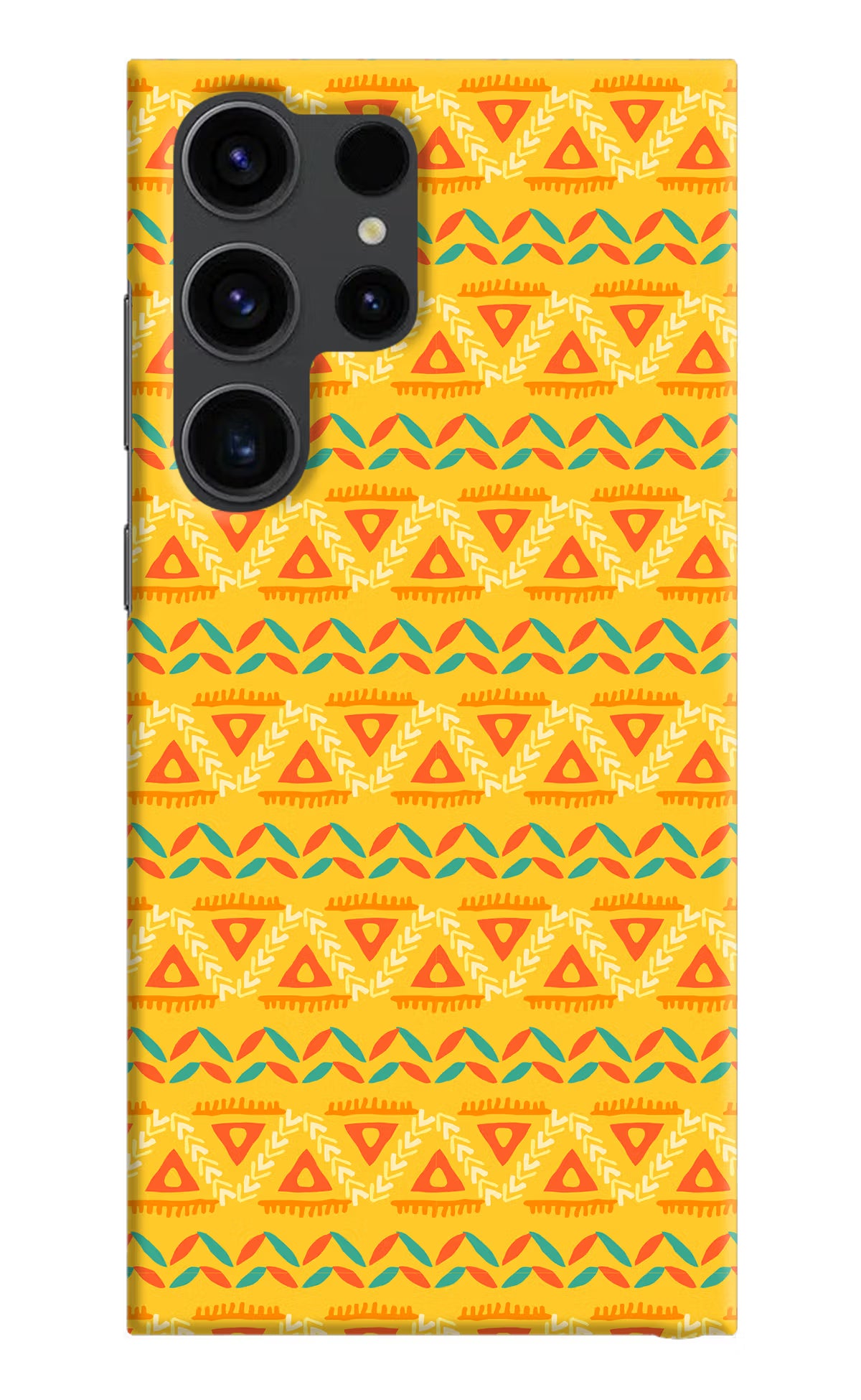 Tribal Pattern Samsung S23 Ultra Hard Case Back Cover by Casekaro