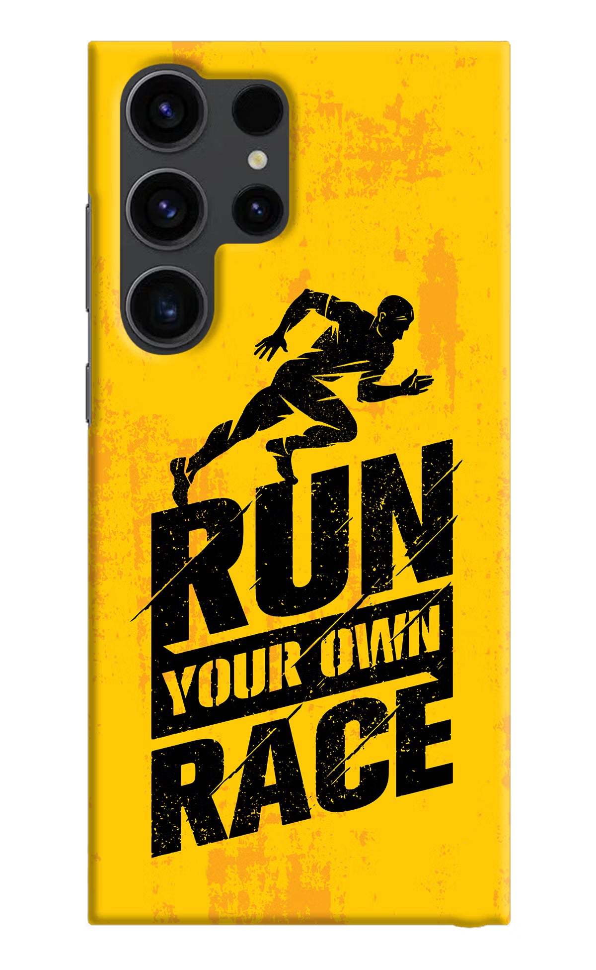 Run Your Own Race Samsung S23 Ultra Hard Case Back Cover by Casekaro