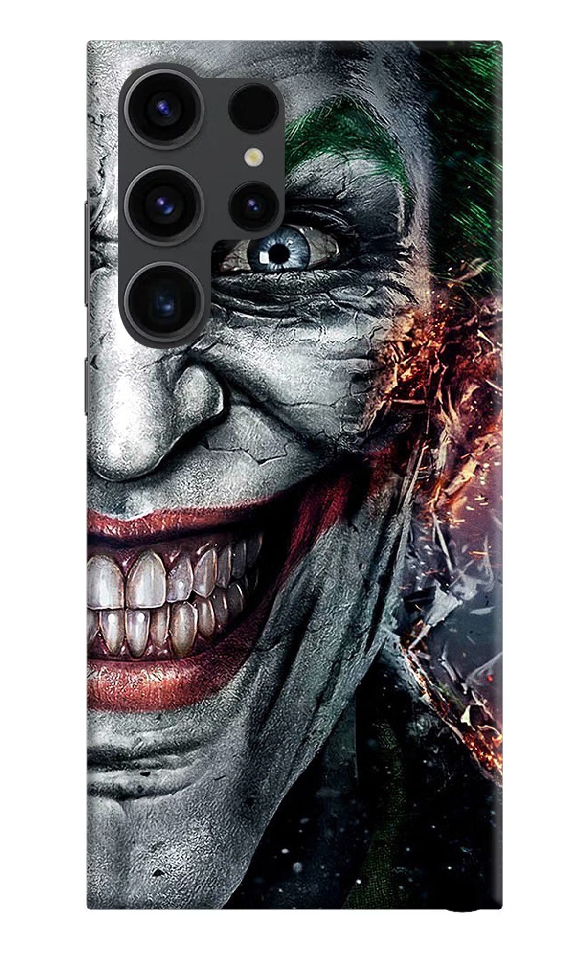 Joker Cam Samsung S23 Ultra Hard Case Back Cover by Casekaro