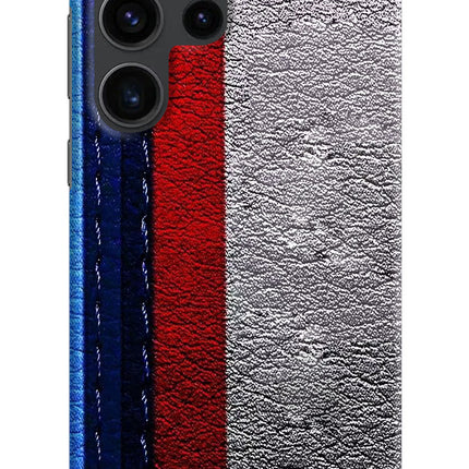 BMW Stripes Samsung S23 Ultra Hard Case Back Cover by Casekaro