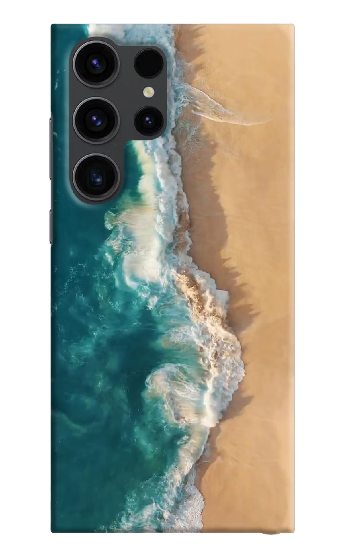 Ocean Beach Samsung S23 Ultra Hard Case Back Cover by Casekaro