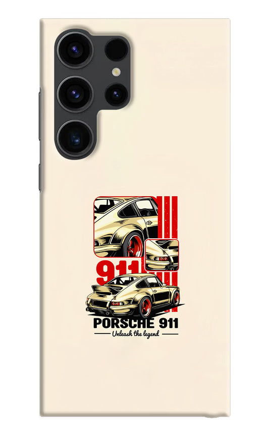 Classic Porsche 911 Samsung S23 Ultra Hard Case Back Cover by Casekaro