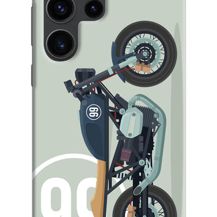 Classic Cafe Racer 99 Samsung S23 Ultra Hard Case Back Cover by Casekaro