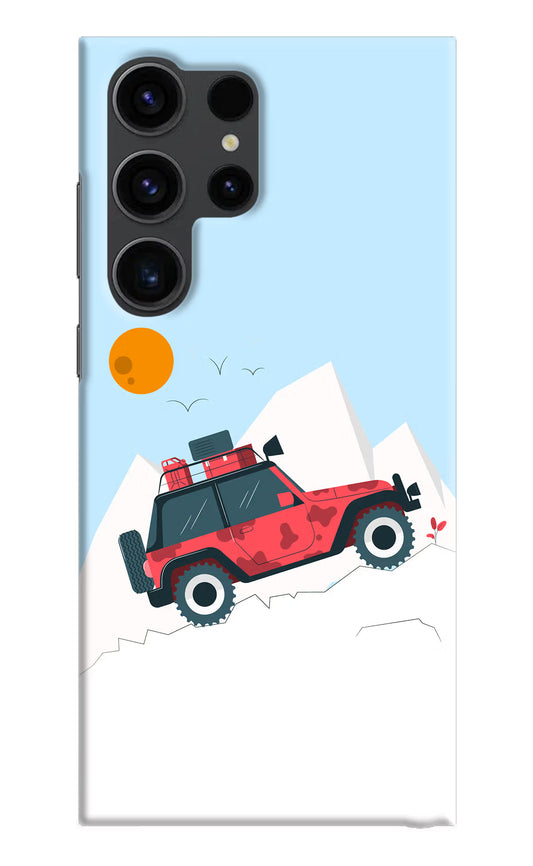 Mountain Trail Beast Samsung S23 Ultra Hard Case Back Cover by Casekaro