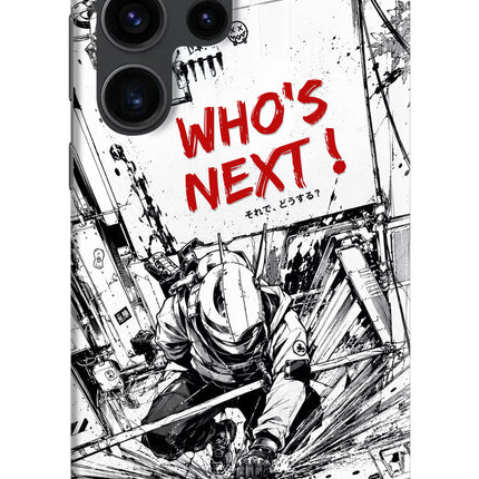 Who's Next Samsung S23 Ultra Hard Case Back Cover by Casekaro