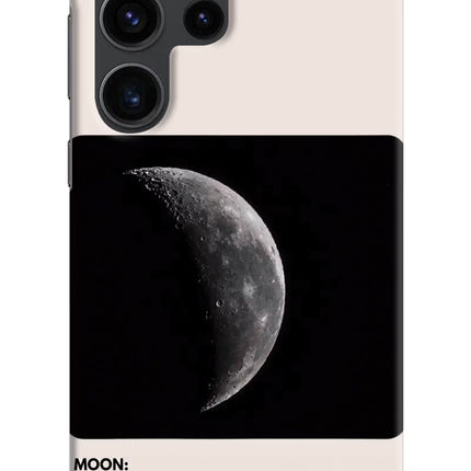 Moon Phase Samsung S23 Ultra Hard Case Back Cover by Casekaro