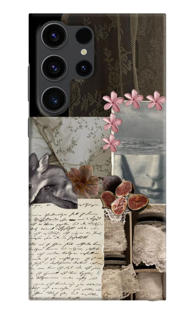 Midnight Sky Samsung S23 Ultra Hard Case Back Cover by Casekaro