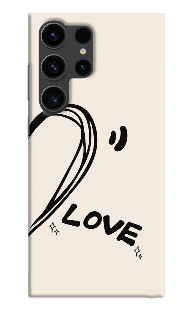 Soul Line Samsung S23 Ultra Hard Case Back Cover by Casekaro