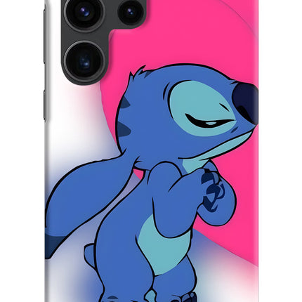 Stitch Hug Samsung S23 Ultra Hard Case Back Cover by Casekaro