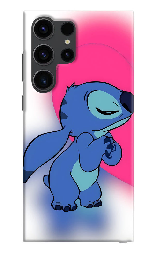 Stitch Hug Samsung S23 Ultra Hard Case Back Cover by Casekaro