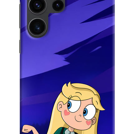 Star Glow Samsung S23 Ultra Hard Case Back Cover by Casekaro