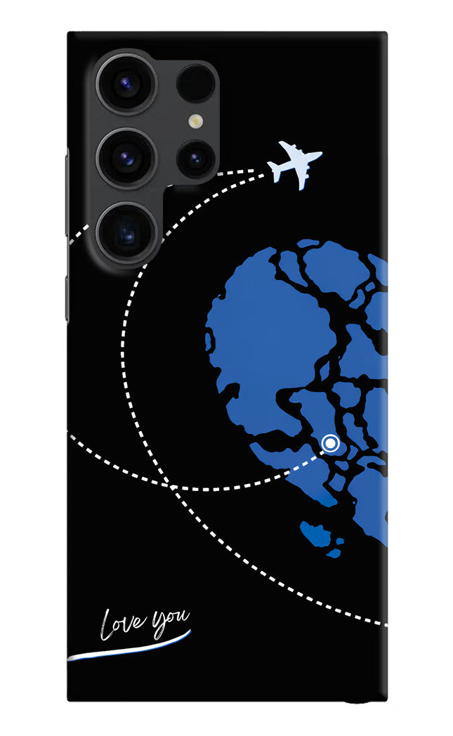 Love Orbit Samsung S23 Ultra Hard Case Back Cover by Casekaro