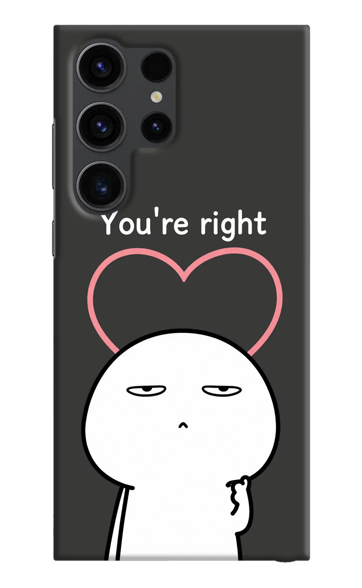 You're Right Samsung S23 Ultra Back Cover