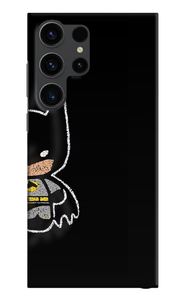 Bat Kitty Samsung S23 Ultra Hard Case Back Cover by Casekaro
