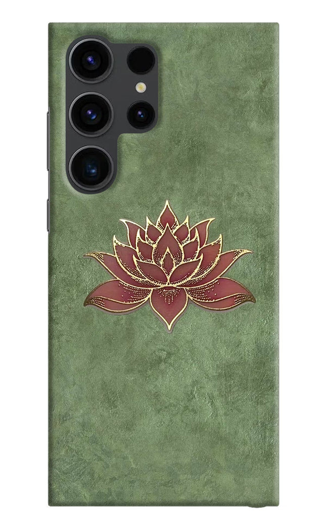 Lotus Grace Samsung S23 Ultra Hard Case Back Cover by Casekaro