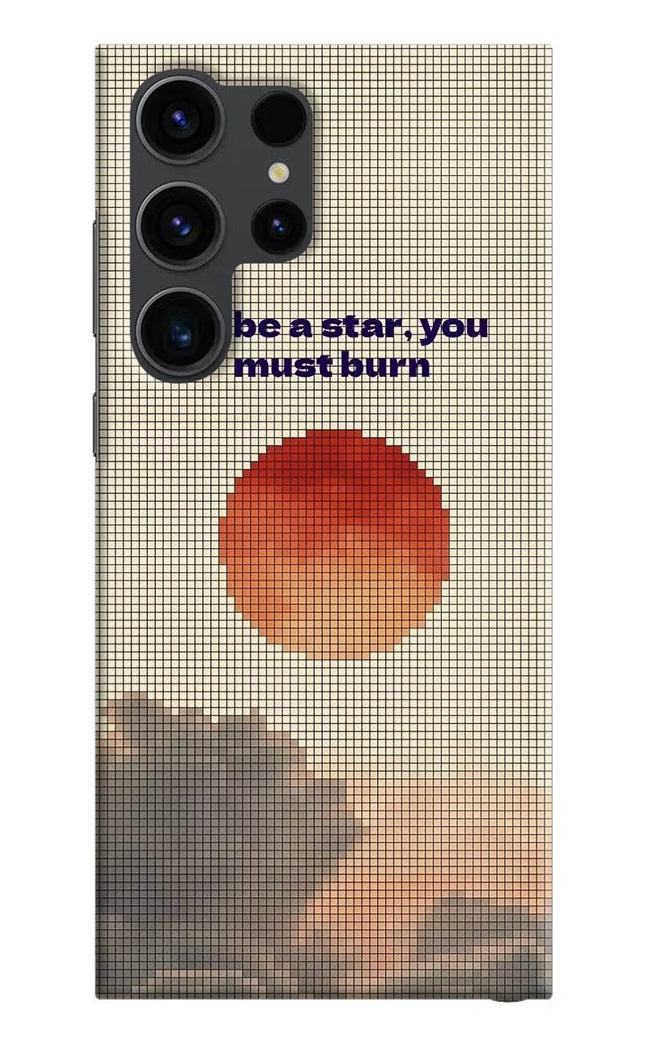 Pixel Sun Samsung S23 Ultra Hard Case Back Cover by Casekaro