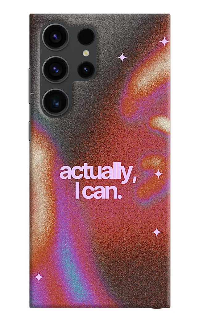 Pink Aura Samsung S23 Ultra Hard Case Back Cover by Casekaro
