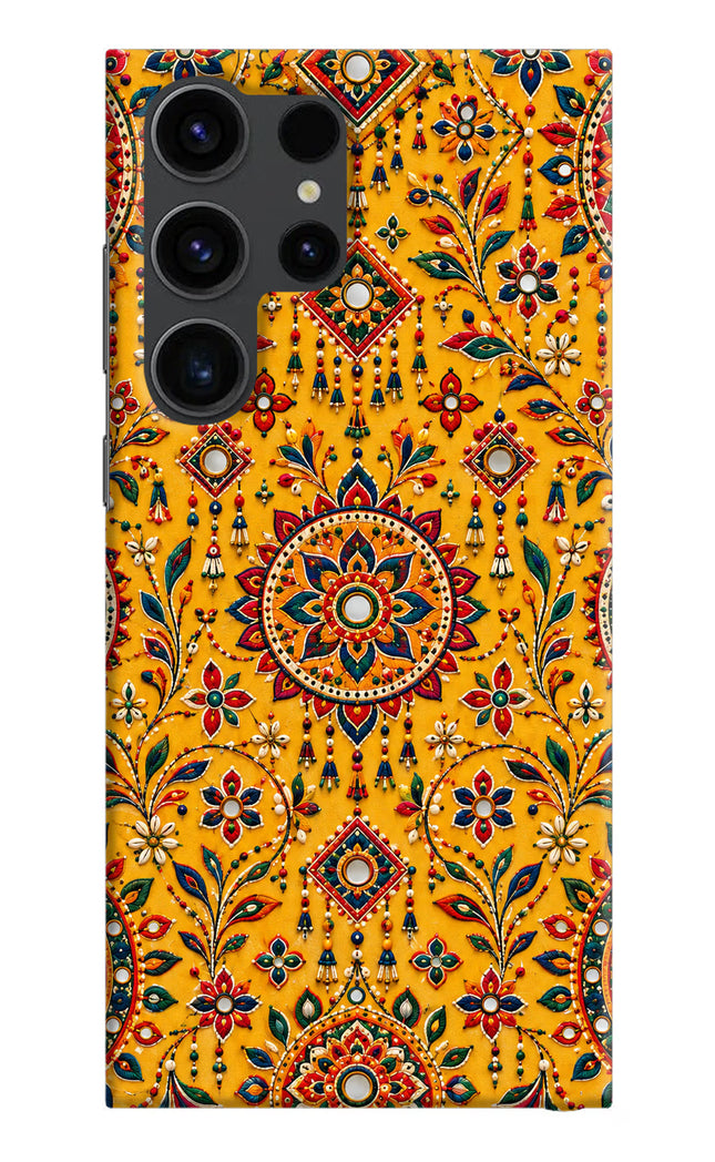 Sunlit Aura Samsung S23 Ultra Hard Case Back Cover by Casekaro