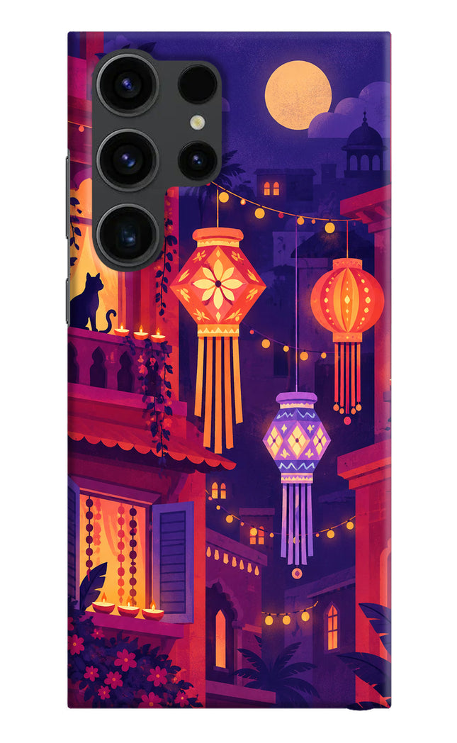 Lantern Lane Samsung S23 Ultra Hard Case Back Cover by Casekaro