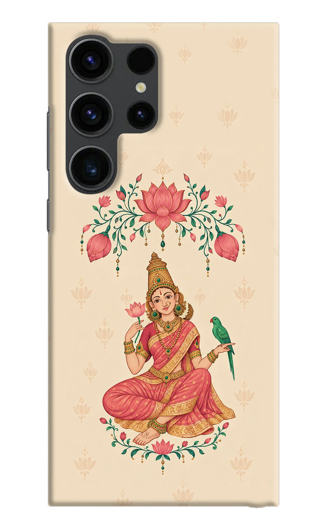 Goddess Lakshmi Samsung S23 Ultra Hard Case Back Cover by Casekaro
