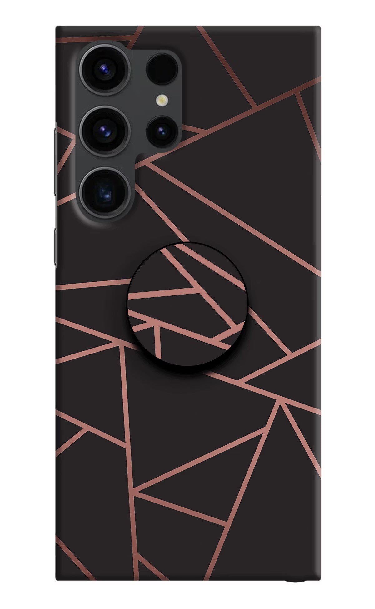 Geometric Pattern Samsung S23 Ultra Pop Case by Casekaro