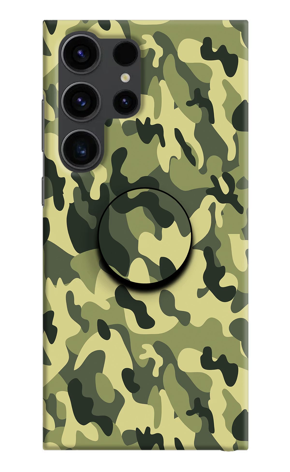 Camouflage Samsung S23 Ultra Pop Case by Casekaro