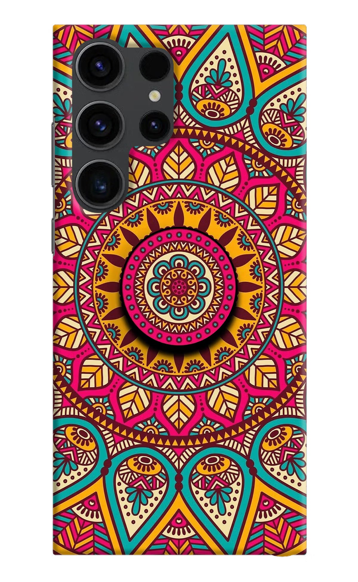 Mandala Samsung S23 Ultra Pop Case by Casekaro