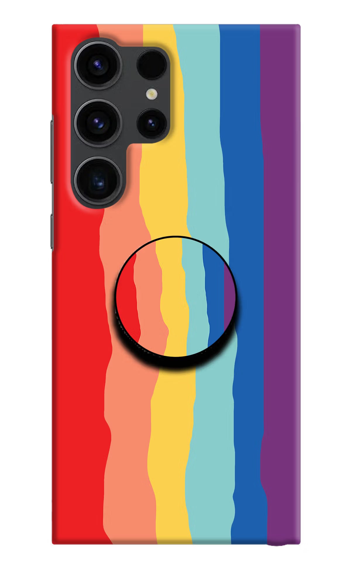 Rainbow Samsung S23 Ultra Pop Case by Casekaro