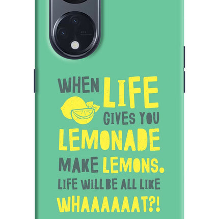 Quote Oppo Reno8 T 5G Hard Case Back Cover by Casekaro