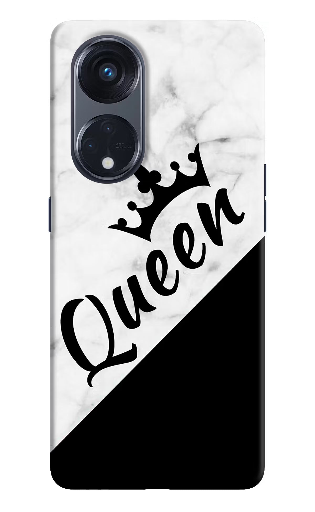 Queen Oppo Reno8 T 5G Hard Case Back Cover by Casekaro
