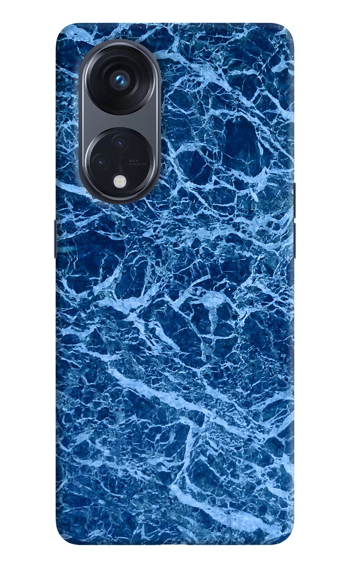 Blue Marble Oppo Reno8 T 5G Hard Case Back Cover by Casekaro