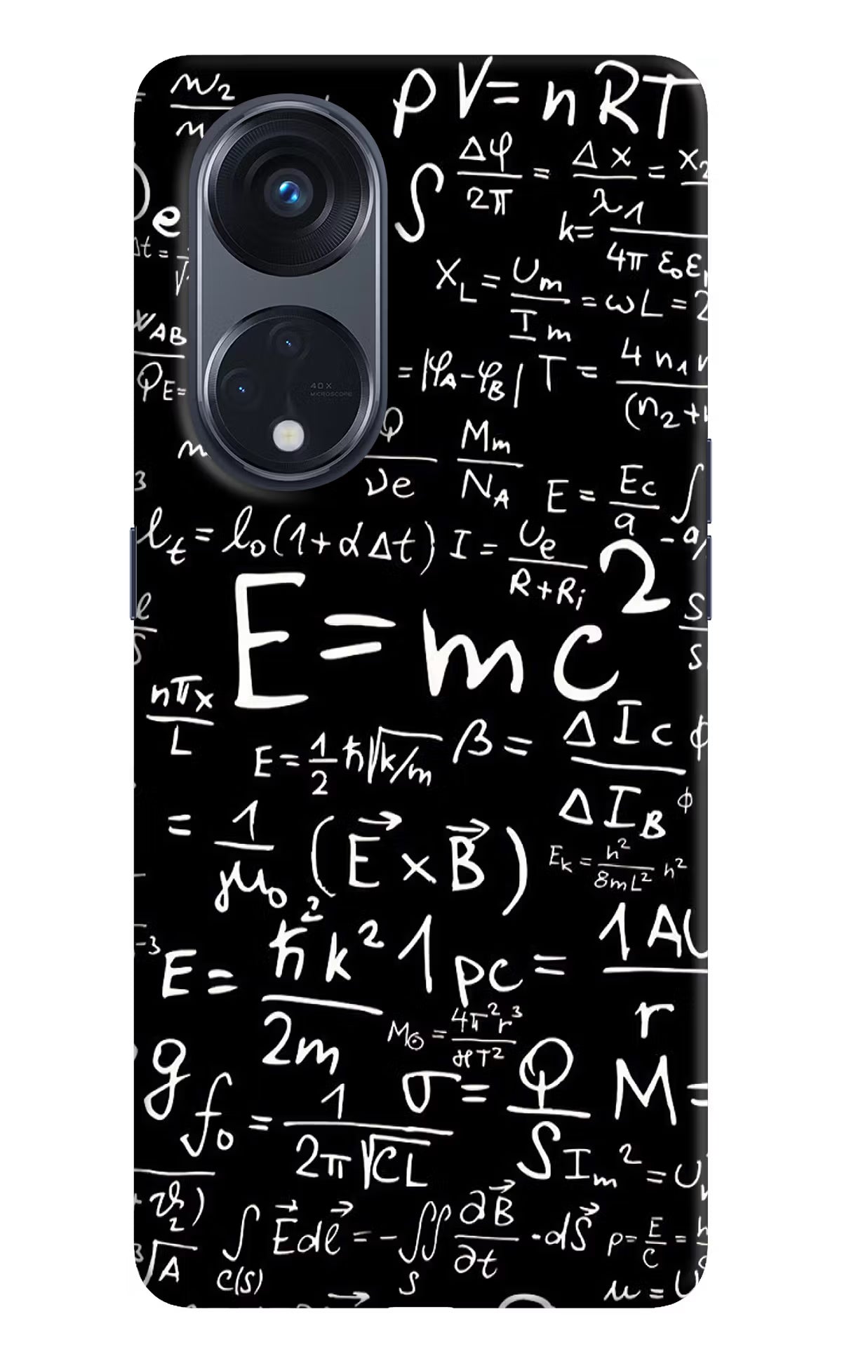 Physics Formula Oppo Reno8 T 5G Hard Case Back Cover by Casekaro