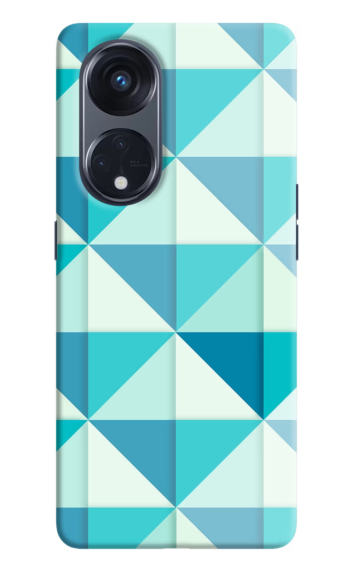 Abstract Oppo Reno8 T 5G Hard Case Back Cover by Casekaro