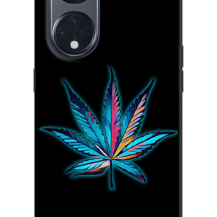 Weed Oppo Reno8 T 5G Hard Case Back Cover by Casekaro