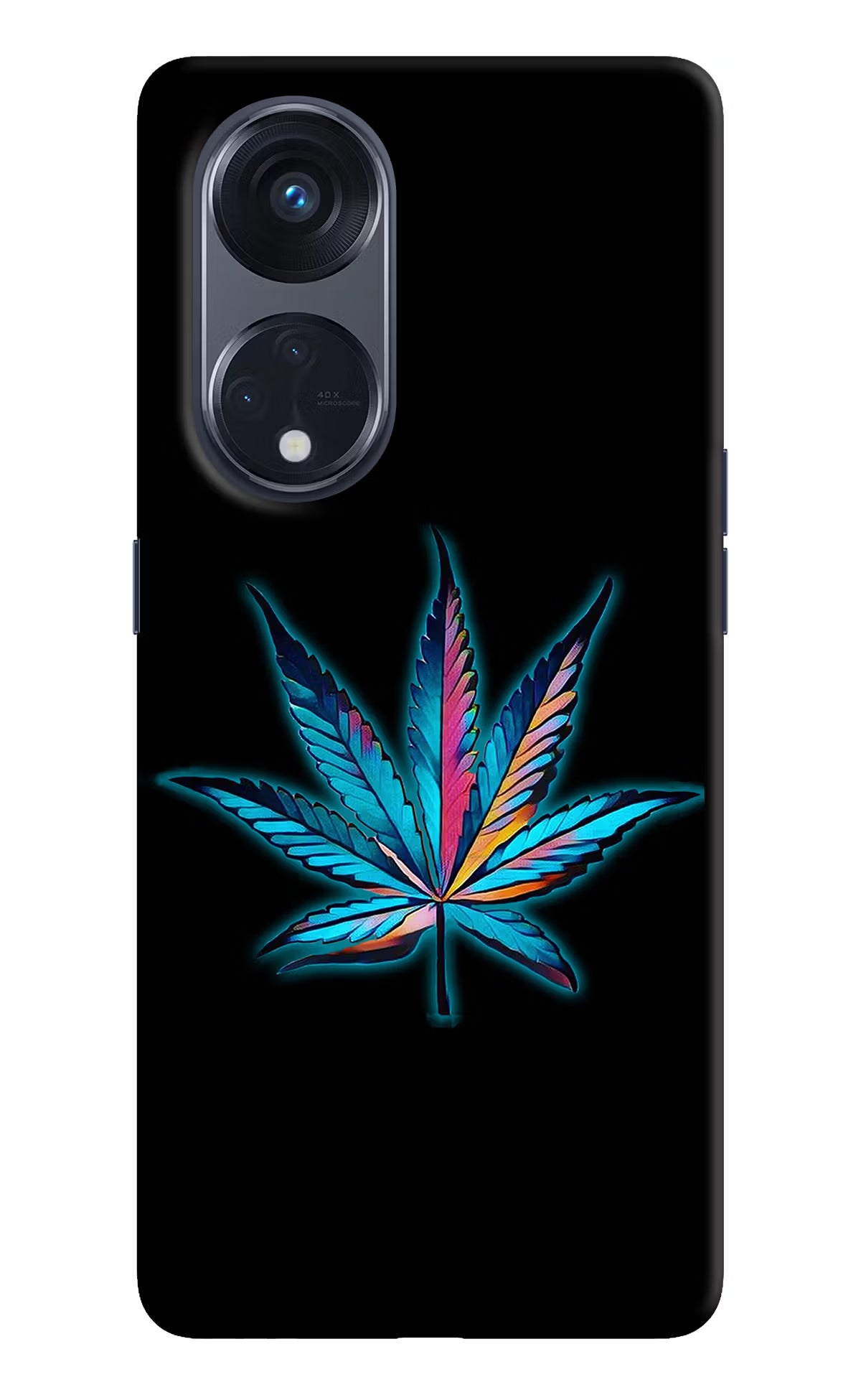 Weed Oppo Reno8 T 5G Hard Case Back Cover by Casekaro