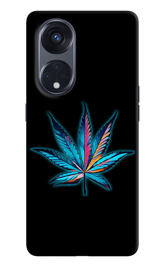 Weed Oppo Reno8 T 5G Hard Case Back Cover by Casekaro