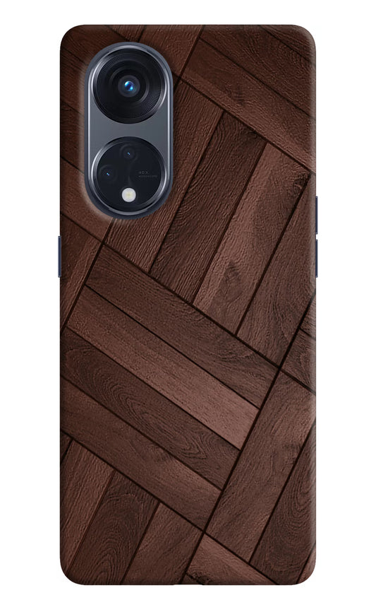 Wooden Texture Design Oppo Reno8 T 5G Hard Case Back Cover by Casekaro